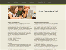 Tablet Screenshot of oceetag.weebly.com
