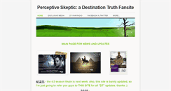 Desktop Screenshot of destinationtruthfan.weebly.com