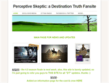 Tablet Screenshot of destinationtruthfan.weebly.com