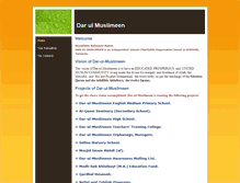 Tablet Screenshot of darulmuslimeen.weebly.com
