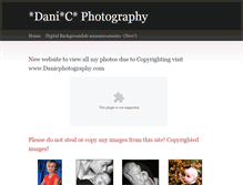 Tablet Screenshot of danicphotography.weebly.com