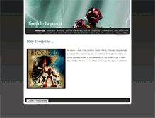 Tablet Screenshot of bioniclelegends.weebly.com