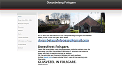 Desktop Screenshot of dorpsbelangfolsgare.weebly.com