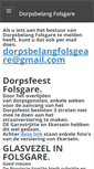 Mobile Screenshot of dorpsbelangfolsgare.weebly.com