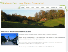 Tablet Screenshot of newhousefarmchorleywood.weebly.com
