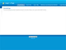 Tablet Screenshot of loganspage5.weebly.com