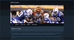 Desktop Screenshot of jeffscards.weebly.com