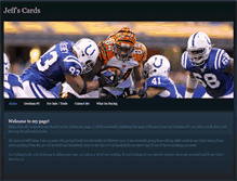 Tablet Screenshot of jeffscards.weebly.com