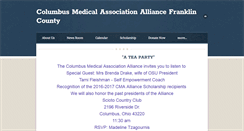 Desktop Screenshot of columbusmedicalassociationalliance.weebly.com