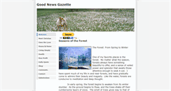 Desktop Screenshot of goodnewsgazzette.weebly.com