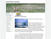 Tablet Screenshot of goodnewsgazzette.weebly.com