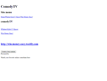 Tablet Screenshot of comedy-tv.weebly.com