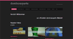 Desktop Screenshot of dominoexperte.weebly.com
