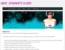 Tablet Screenshot of mrsaymami.weebly.com