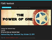Tablet Screenshot of fsmsyearbook.weebly.com