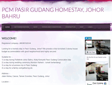 Tablet Screenshot of pghomestay.weebly.com