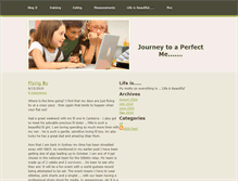 Tablet Screenshot of journeytoaperfectme.weebly.com
