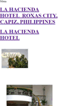 Mobile Screenshot of lahaciendahotelcapiz.weebly.com