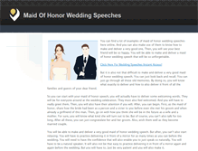 Tablet Screenshot of maidofhonorweddingspeeches.weebly.com