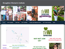 Tablet Screenshot of broughtonwomensinstitute.weebly.com
