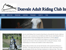 Tablet Screenshot of donvalearc.weebly.com