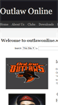 Mobile Screenshot of outlawonline.weebly.com