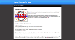 Desktop Screenshot of kegelexerciseformen.weebly.com