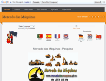 Tablet Screenshot of mercadodasmaquinas.weebly.com