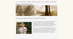 Desktop Screenshot of ljnaturalwoodtreasures.weebly.com