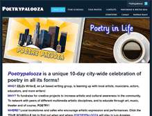 Tablet Screenshot of poetrypalooza2011.weebly.com