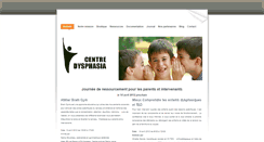 Desktop Screenshot of centredysphasia.weebly.com