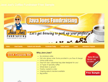 Tablet Screenshot of javajoesfundraising.weebly.com