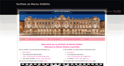 Desktop Screenshot of marionrobira.weebly.com
