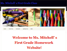Tablet Screenshot of msmitchellr.weebly.com
