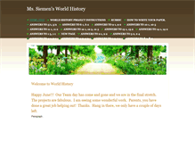 Tablet Screenshot of annassi.weebly.com