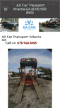 Mobile Screenshot of aa-car-transport-atlanta-ga.weebly.com