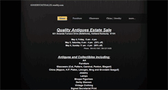 Desktop Screenshot of goodestatesales.weebly.com