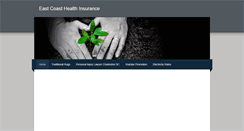 Desktop Screenshot of eastcoasthealthinsurance.weebly.com