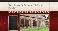 Desktop Screenshot of best-builder-in-royston.weebly.com