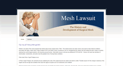 Desktop Screenshot of meshlawsuit.weebly.com