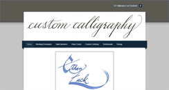Desktop Screenshot of ezcalligraphy.weebly.com