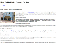 Tablet Screenshot of juicycouture12.weebly.com