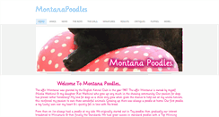 Desktop Screenshot of montanapoodles.weebly.com