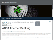 Tablet Screenshot of absa-internetbanking.weebly.com