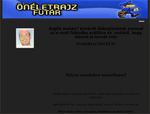 Tablet Screenshot of oneletrajzfutar.weebly.com