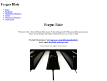 Tablet Screenshot of fergusblair.weebly.com