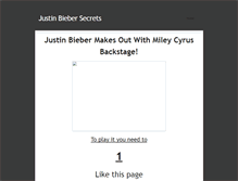 Tablet Screenshot of justinbieberspy.weebly.com