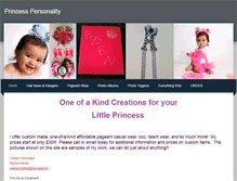 Tablet Screenshot of princesspersonality.weebly.com