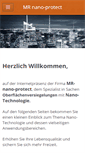 Mobile Screenshot of mr-nano-protect.weebly.com
