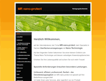 Tablet Screenshot of mr-nano-protect.weebly.com